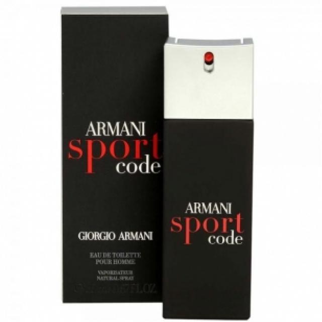 Code armani shop sport